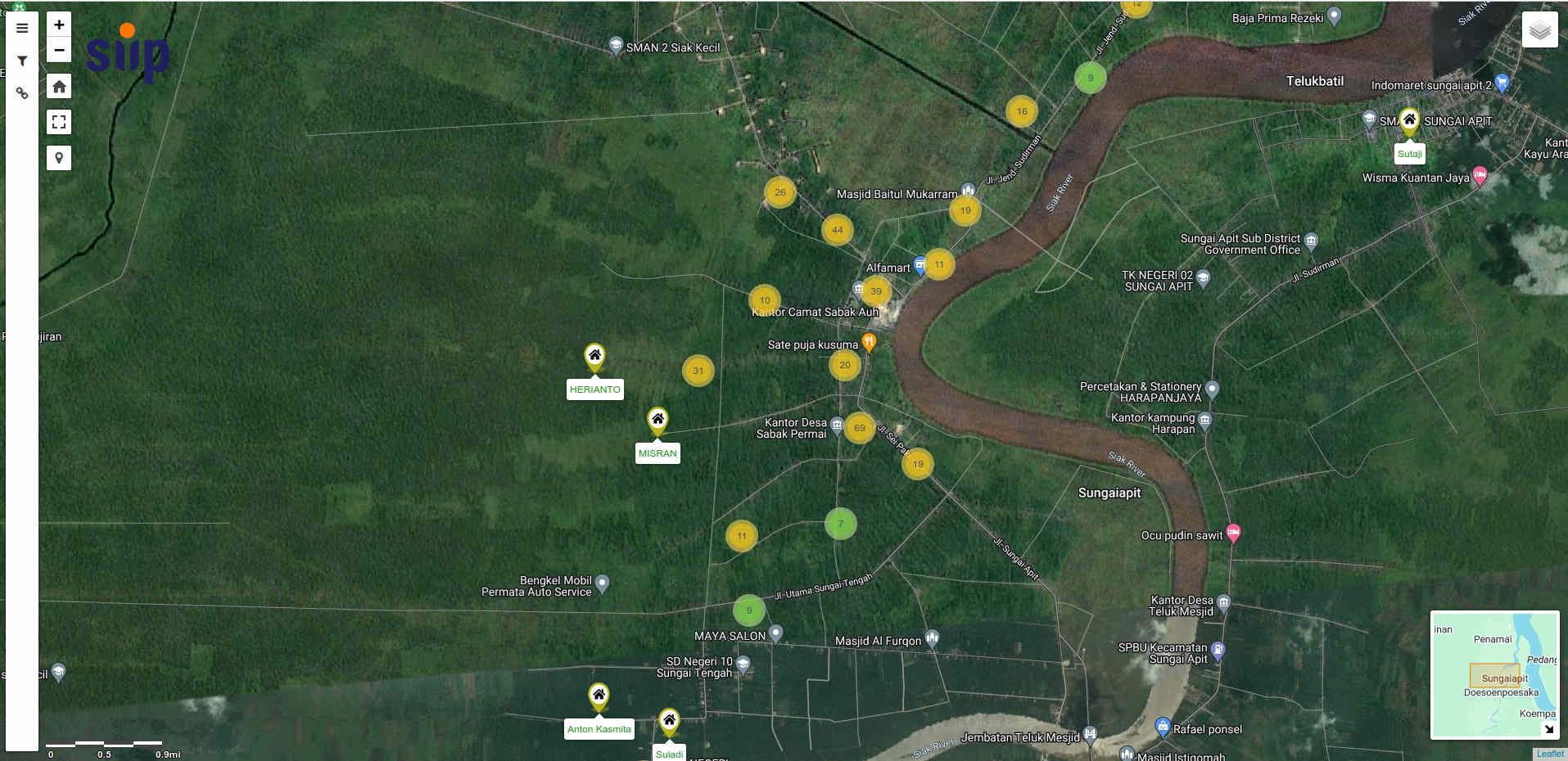 Aplikasi Database Inventarisasi Perumahan Dilengkapi Peta GIS, SIIP - 9