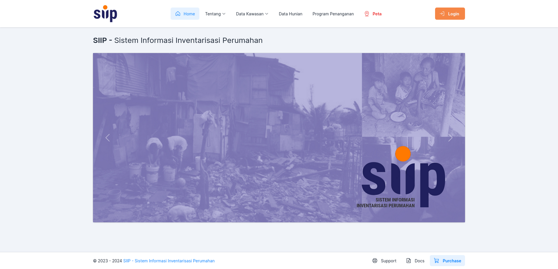 Aplikasi Database Inventarisasi Perumahan Dilengkapi Peta GIS, SIIP - Produk Marketplace Source Code Raja Coding