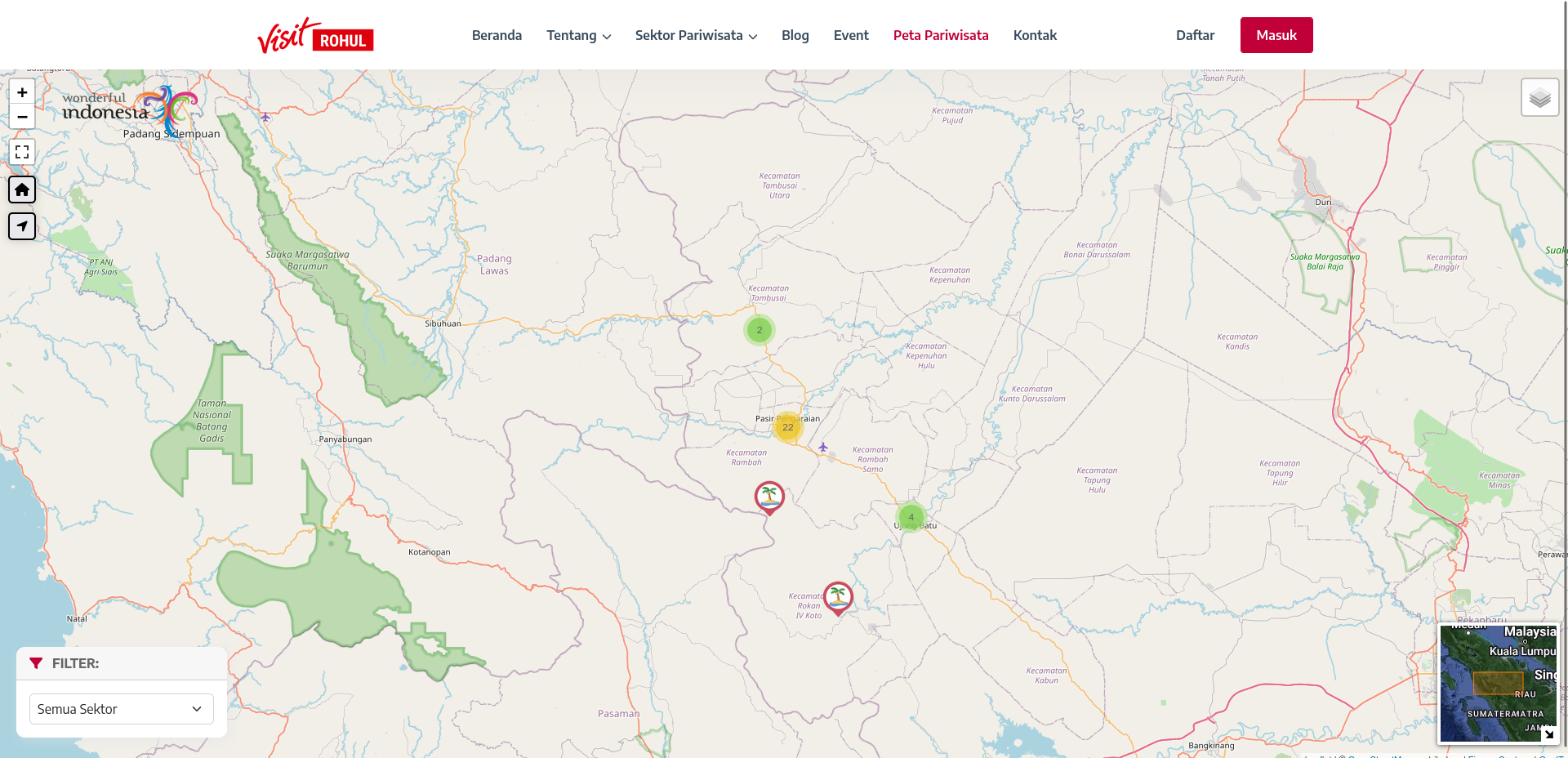 Aplikasi Database Kepariwisataan Dilengkapi Peta GIS - Visit Pariwisata - 11
