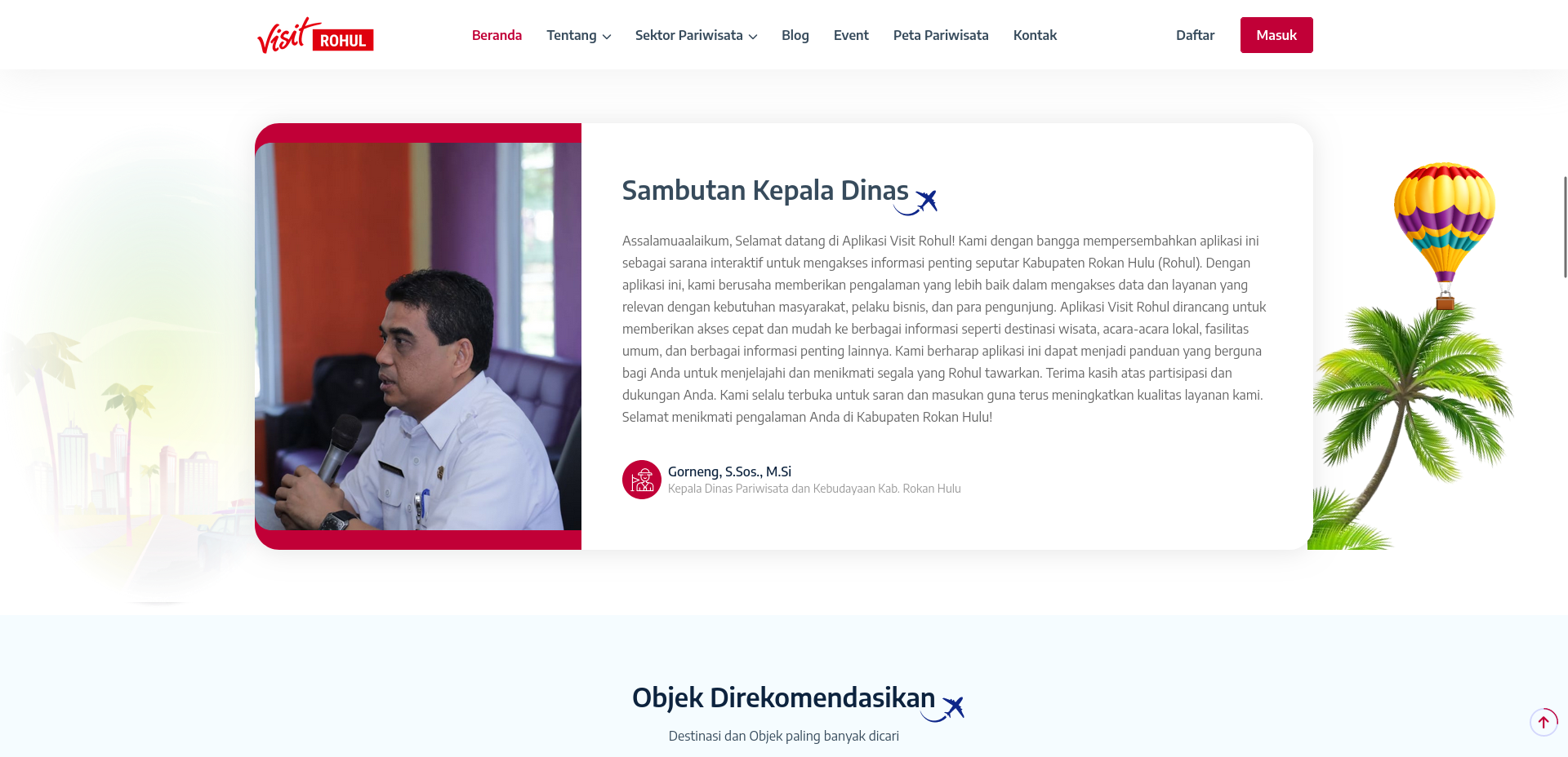 Aplikasi Database Kepariwisataan Dilengkapi Peta GIS - Visit Pariwisata - 3