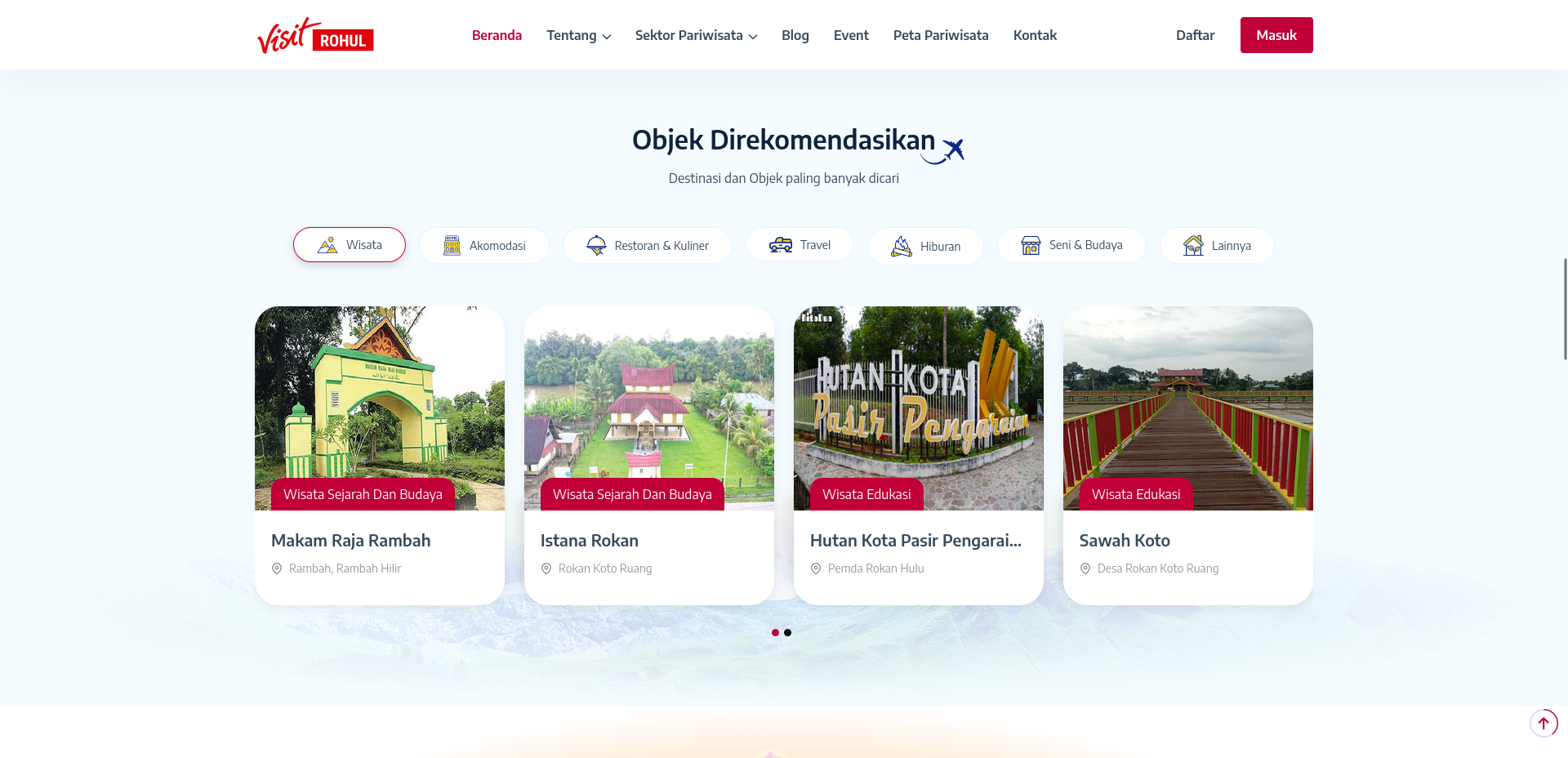 Aplikasi Database Kepariwisataan Dilengkapi Peta GIS - Visit Pariwisata - 4