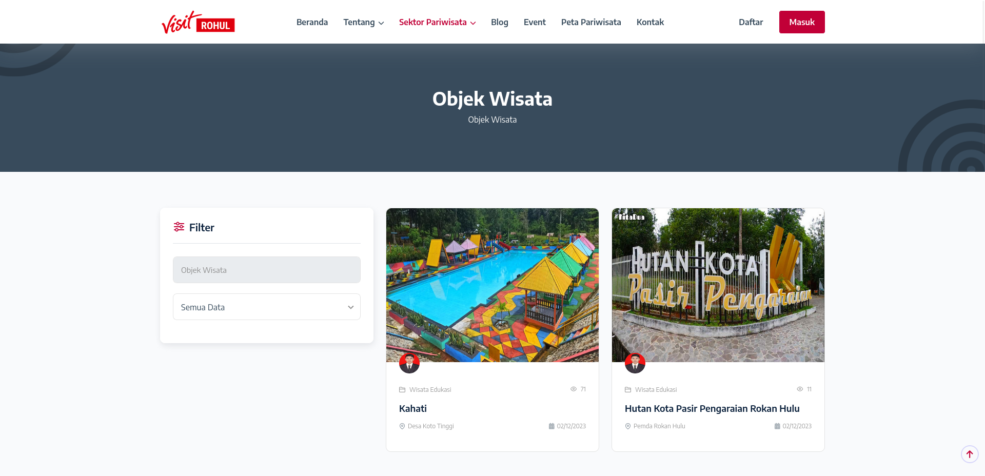 Aplikasi Database Kepariwisataan Dilengkapi Peta GIS - Visit Pariwisata - 8