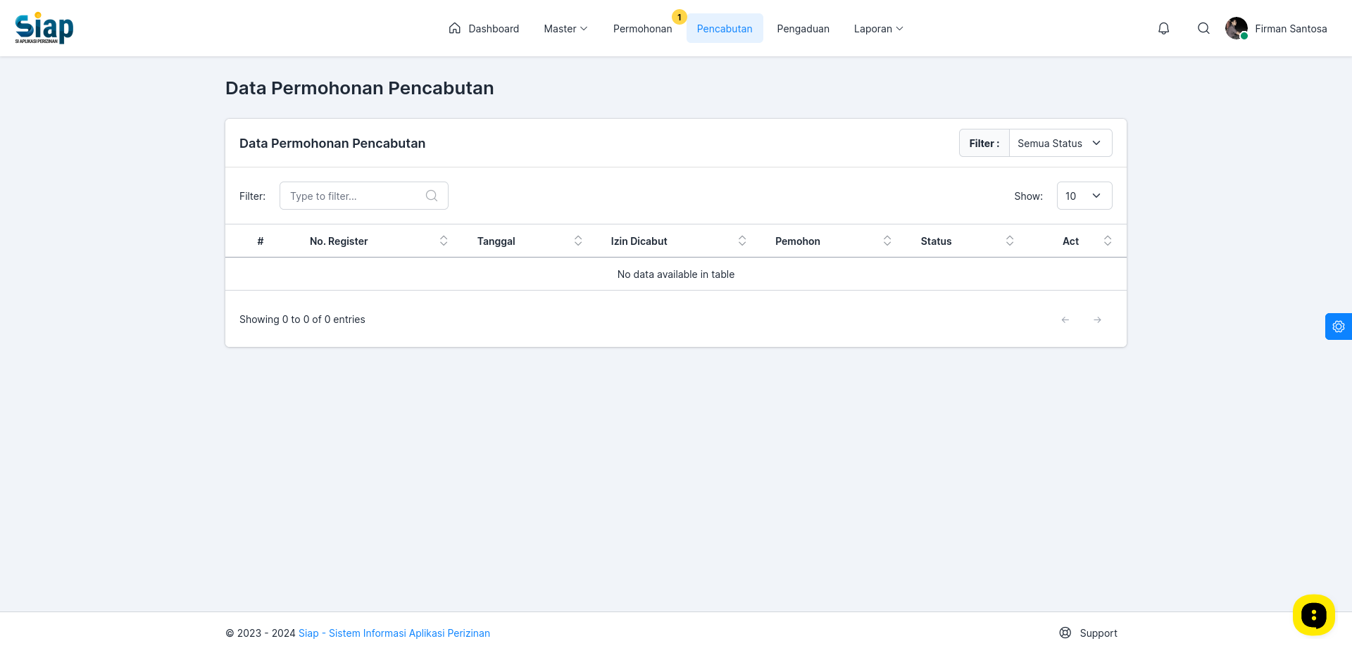 SIAP, Aplikasi Perizinan Berusaha di Luar OSS Dengan Fitur TTE - 18