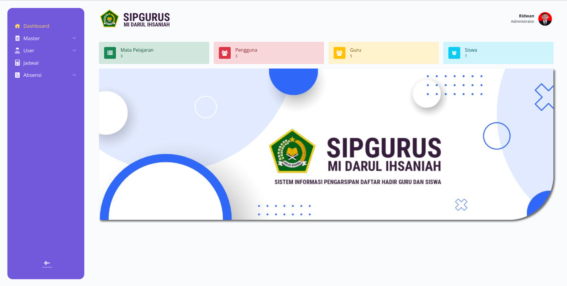 Sistem Informasi Pengarsipan Daftar Hadir Guru dan Siswa - 3