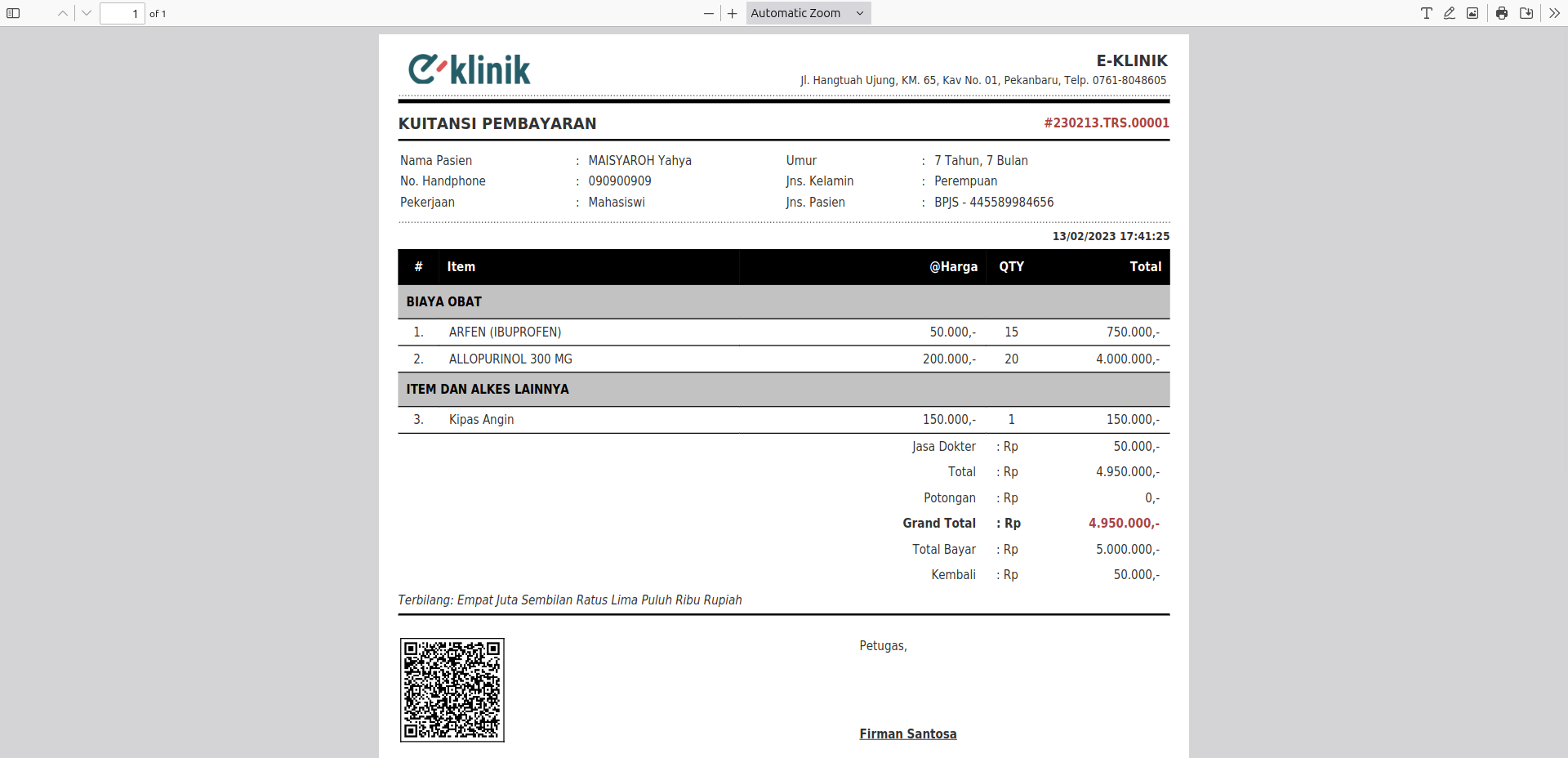 Source Code Aplikasi Manajemen Klinik dan Apotik (E-Klinik) - 16